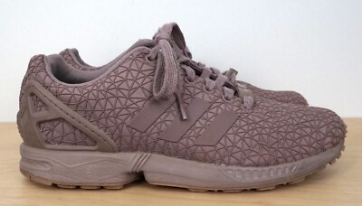 Adidas Torsion Womens Mauve Purple Pink Lace Up Sneakers Shoes