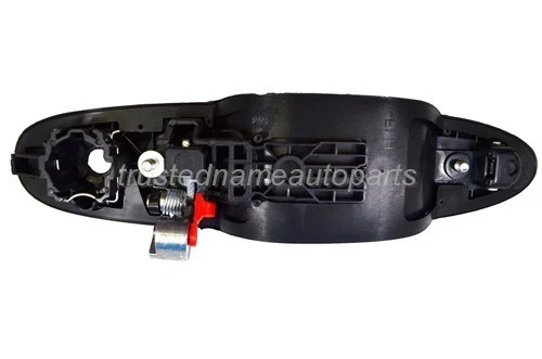 for Mazda Black Smooth Outside Outer Exterior Door Handle Right Front Passenger Foto 2 de 2