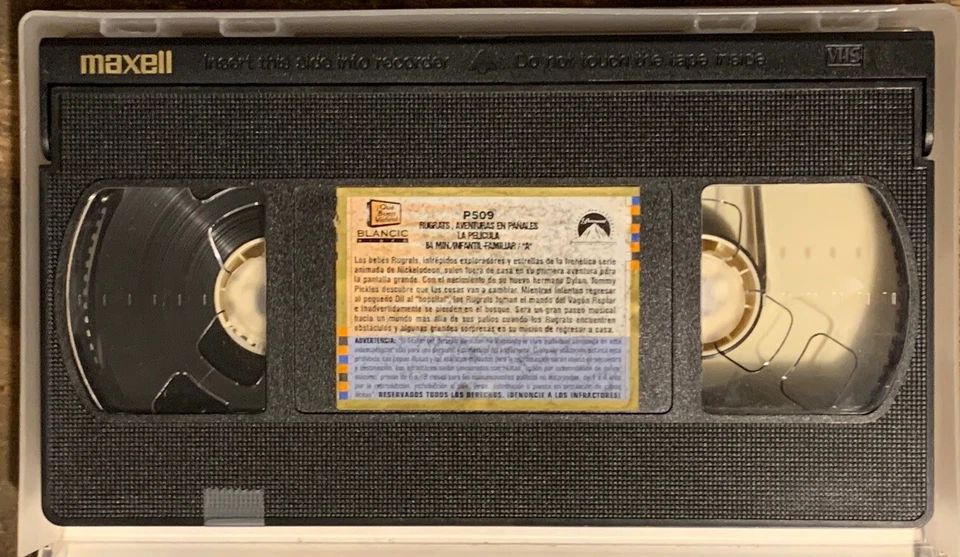 Rugrats La Pelicula - Aventuras En Pañales VHS (Importación Venezolana) - Image 4 of 4