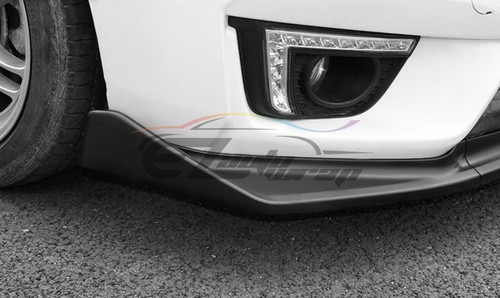 3pcs Gloss Black Front Bumper Lip Splitter Body Kit For 2014-2017 Honda Fit - Bild 10 von 11