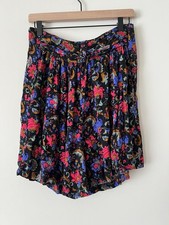 90s Vintage Gitano Floral Print Culottes Size Small Runs Large