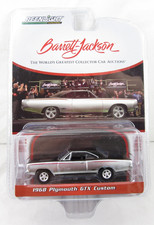 1968 PLYMOUTH GTX - BARRETT-JACKSON* NEW Greenlight 1:64 * Diecast