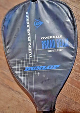 Dunlop Turbo Plus Series Model 881-621 Broad Beam Tennis Racquet w Cover