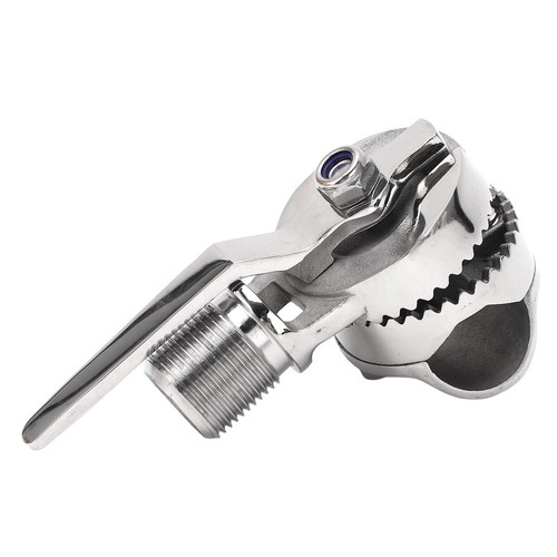 Car Marine VHF Antenna Mount 316 Stainless Steel Adjustable Ratchet Mount For - Zdjęcie 6 z 12