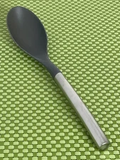 Sabatier Gray Nylon Solid Serving Spoon Utensil Stainless Steel Handle Flatware