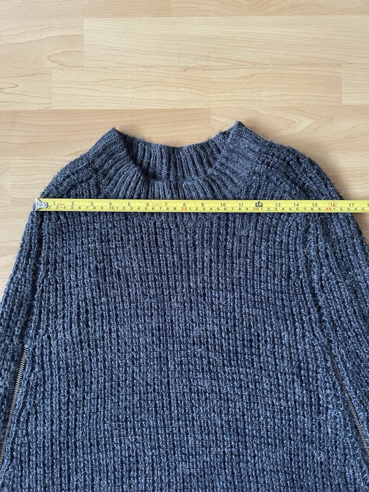 French Connection Alpaca Blend Pullover Cape Ponc… - image 7