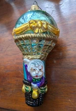 Kurt Adler Polonaise Collection “Wizard of Oz” Hot Air Ballon Christmas Ornament