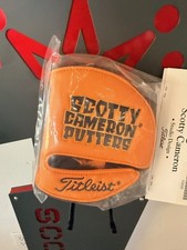 NEW Scotty Cameron 2021 Halloween Jack-O-Lantern Mid Round Putter Headcover Rare