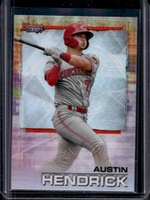 2021 Bowman's Best Austin Hendrick Refractor #98 Reds