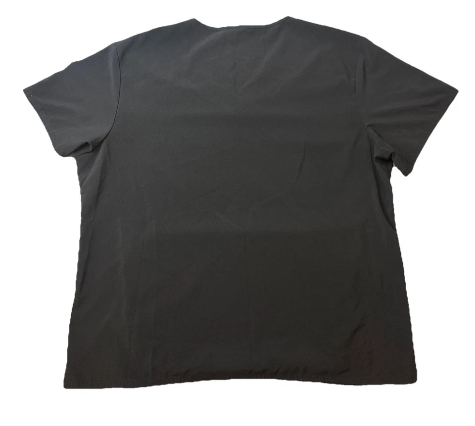 Y2K Star Wars Cherokee Tooniforms Yoda Scrub Top Unisex Size XL All Over Print - Image 2 of 4