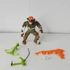 Vintage 1989 TMNT Teenage Mutant Ninja Turtles Rat King Figure Original Weapons