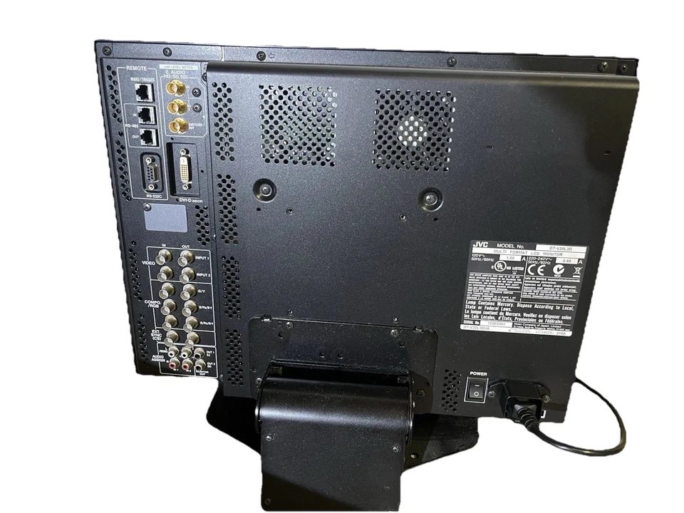 JVC DT-V20l3D 20-INCH BROADCAST STUDIO MONITOR - Image 2 of 2