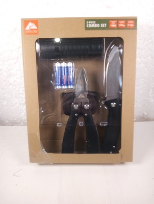 Ozark Trail 5 Pieces Multi Tool Set 7.5 Inch Missing One And Damaged Box