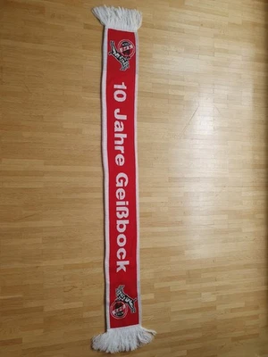1. FC Köln Fanschal / Schal mit Fransen  top Zustand - Bild 1 von 3
