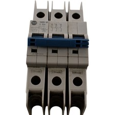 Allen Bradley 1489-M3C100 Series D 3-Pole 10A Circuit Breaker C-Curve