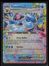 glaceon ex pokemon card value Glaceon ex 026/131 Pokemon TCG Scarlet & Violet: Prismatic Evolutions NM