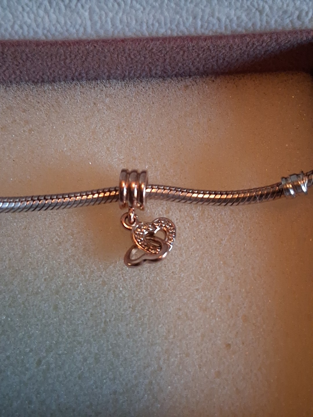 AUTHENTIC PANDORA INTERLOCKING LOVE CHARM #781242… - image 3