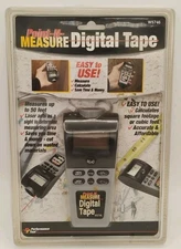 Performance Tool Point-N-Measure Digital Laser Measuring Tape W5746, Brand New 