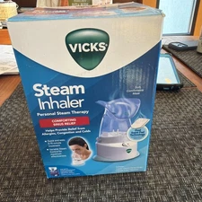Vicks V1200 Personal Steam Inhaler - Clear