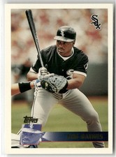 1996 TOPPS #272 TIM RAINES CHICAGO WHITE SOX