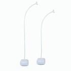 2 White Free Bending Balloon Arch Stand Kit Wedding Party Events Favors
