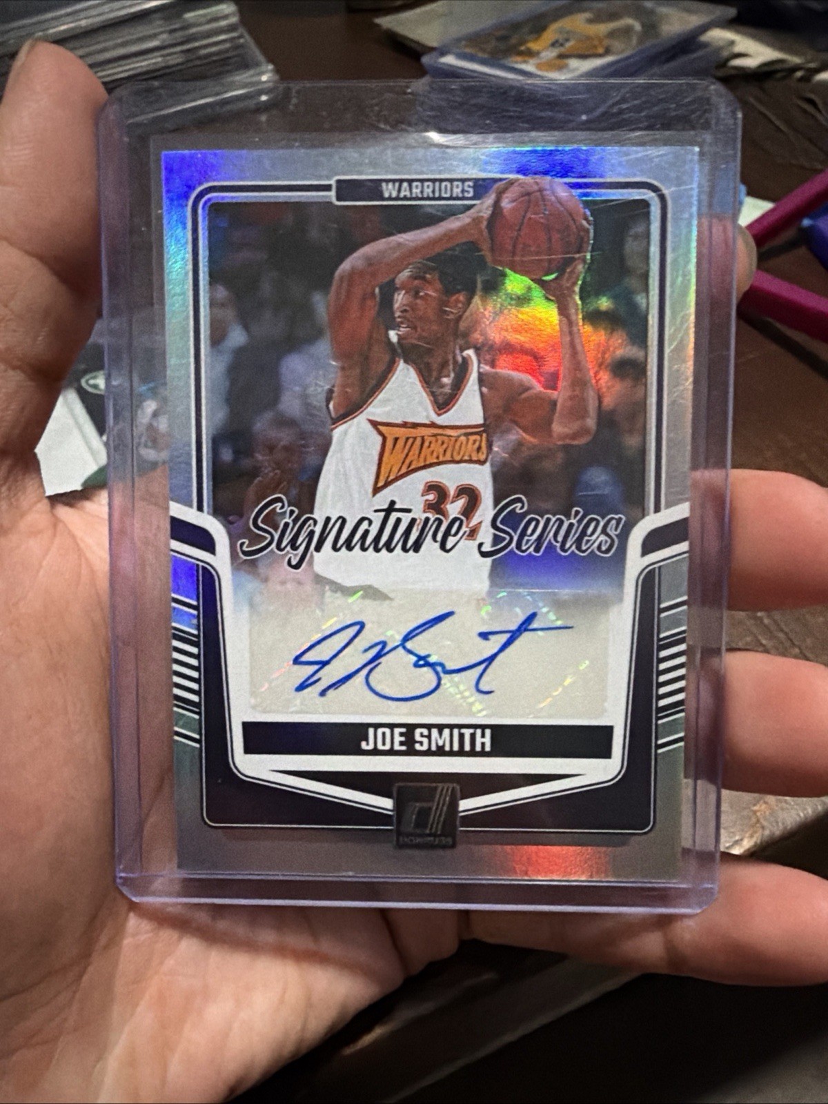 2024-25 Donruss Joe Smith #SS-JSW Signature Series Auto Autograph Warriors