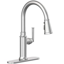Glacier Bay Oswell Pull-Down Kitchen Faucet Stainless HD67894W-1008D2