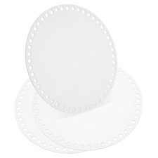 7 x 7 Inch 2 Pcs Crochet Basket Bottoms Round Acrylic Base for Crochet