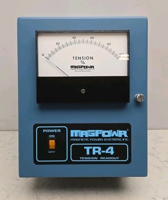Magnetic Power Systems TR-4 Magpower Tension Readout System New *Read 