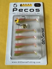 6th Sense Pecos Underspin  1/8 oz  Pro Chicken