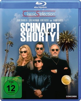 Schnappt Shorty (1995)[Blu-ray/Neu/OVP] John Travolta, Gene Hackman, Rene Russo,