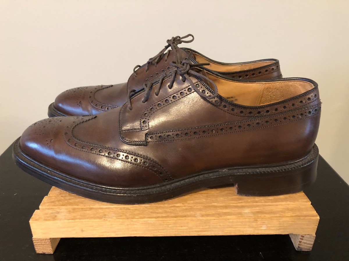 Men's Church's Grafton Brown Leather Wingtip Brogue Dress Shoes