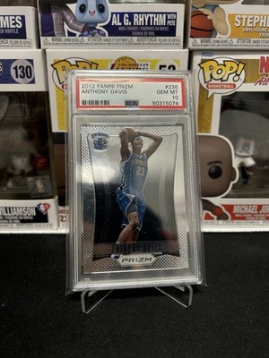 Panini 2012-13 Prizm Anthony Davis RC #236 PSA 10 - New Orleans Hornets NBA