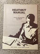 1967 Heathkit Manual Utility Solid-State Voltmeter IM-17
