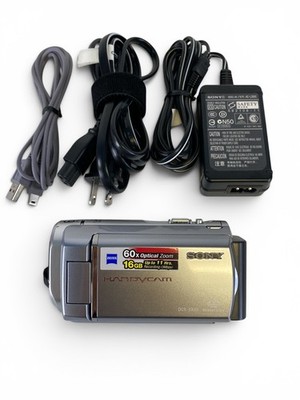 Sony DCR-SX60 Handycam SteadyShot Camcorder Silver 16GB internal flash Memory