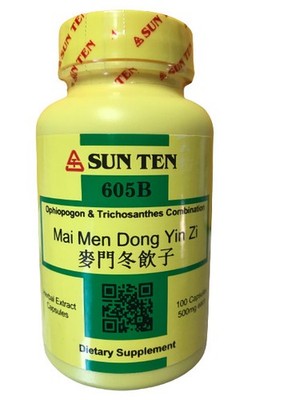 Sun Ten - Ophiopogon & Trichosanthes, 100 Capsules / Mai Men Dong Yin ZI / 麥門冬飲子