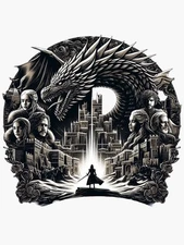 Game of Thrones, Vinyl Die Cut Sticker