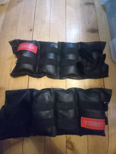 York Ankle Wrist Weights Pair Adjustable Fitness Leg Arm Weights Gym