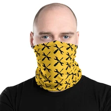 Mens Tool Themed Neck Gaiter Warmer Face Mask Alternative