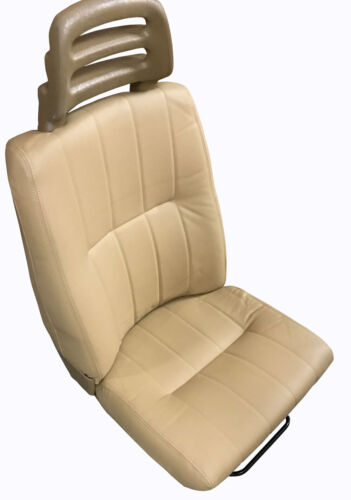 Volvo 240 245 funda asiento delantero tapicería BEIGE CAMEL vinilo 1986-1993 - Imagen 4 de 4