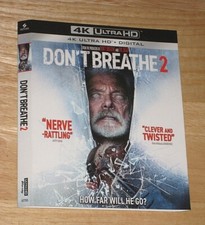 DON'T BREATHE 2 4K Blu ray slipcover Slipcover only 