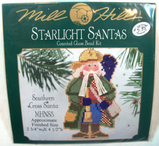 Southern Cross Santa Bead Ornament Kit Mill Hill 2000 Starlight Santas - MHNS5