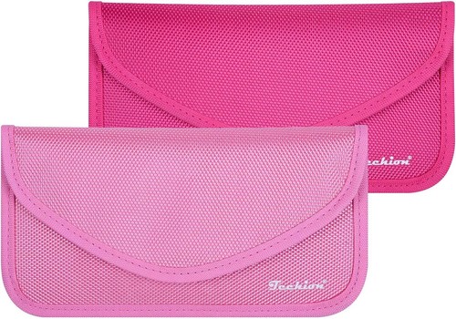 Signal Blocking Bag, 2er Pack RFID Faraday Tasche Schild Etui Käfig Box Wallet Case