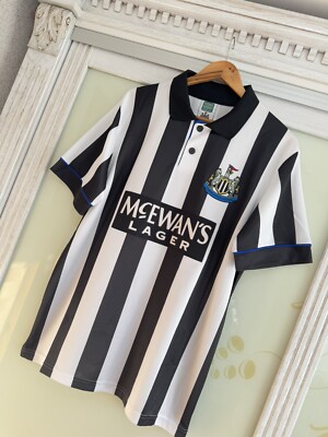 Vintage Newcastle United 1994-1995 Score Draw Soccer Jersey