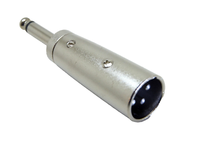 Xlr Adapter, 6,35 Mm Mono Klinkenstecker Auf 3-Polig Mikrofon Xlr-Stecker