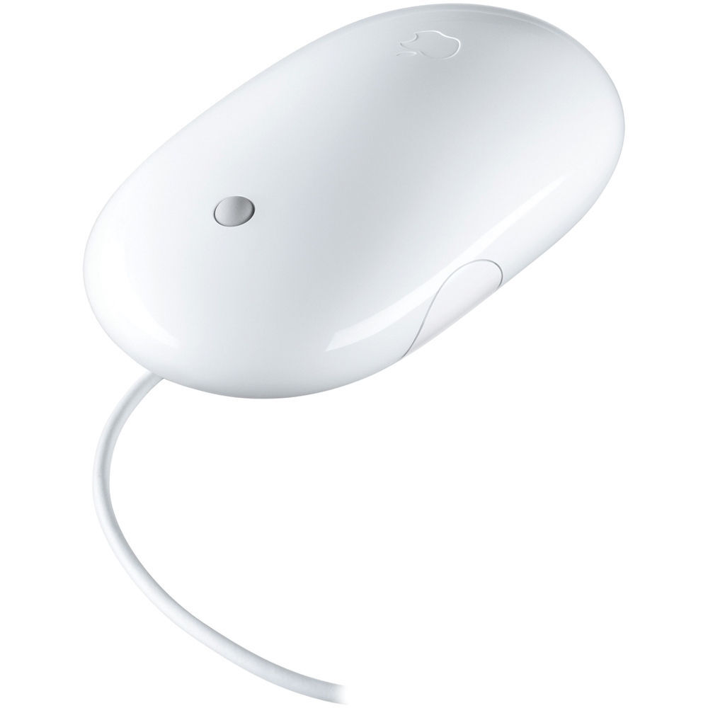 Apple USB Wired Mighty Mouse MB112LL/B A1152 White 885909338641 | eBay 