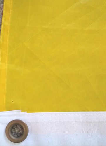 Gadsden Flag Don't Tread On Me Yellow Nylon - Picture 6 of 7