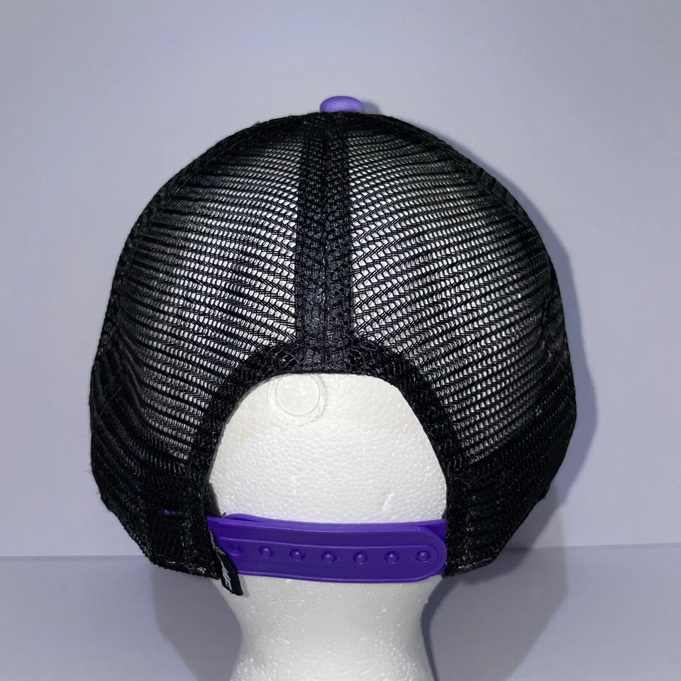 New Era 9Fifty FMF Factory Purple Women's Trucker Hat - Image 3 of 4