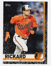 2019 Topps Series 1 - Black #35 JOEY RICKARD Orioles Card #'d 45/67 - 278 - 🔥⚾