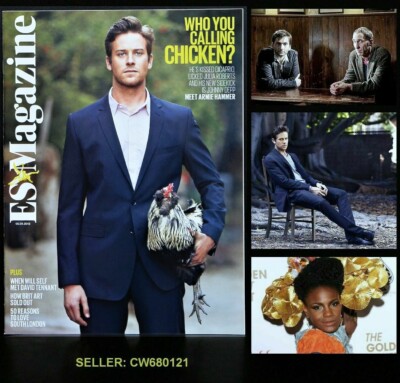 ARMIE HAMMER DAVID TENNANT WILL SELF SHINGAI SHONIWA ES MAGAZINE APRIL 2012